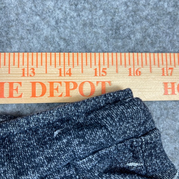 PUBLIC RECORD Terry Shorts Mens‎ Large Fish Shark AOP Drawstring Waist Knit - Picture 9 of 11